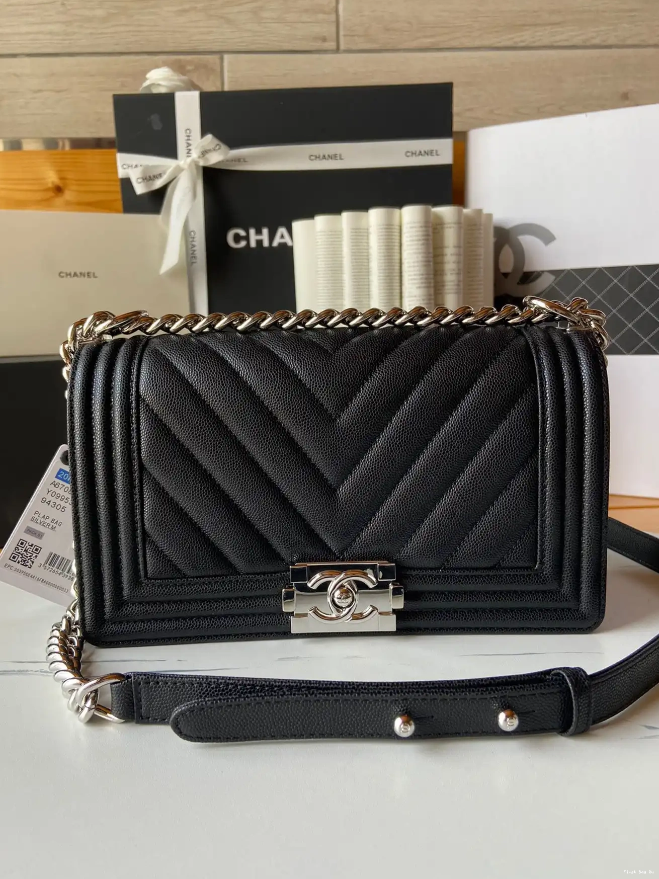First Bag Ru 20CM BAG BOY 25CM CHANEL 0525